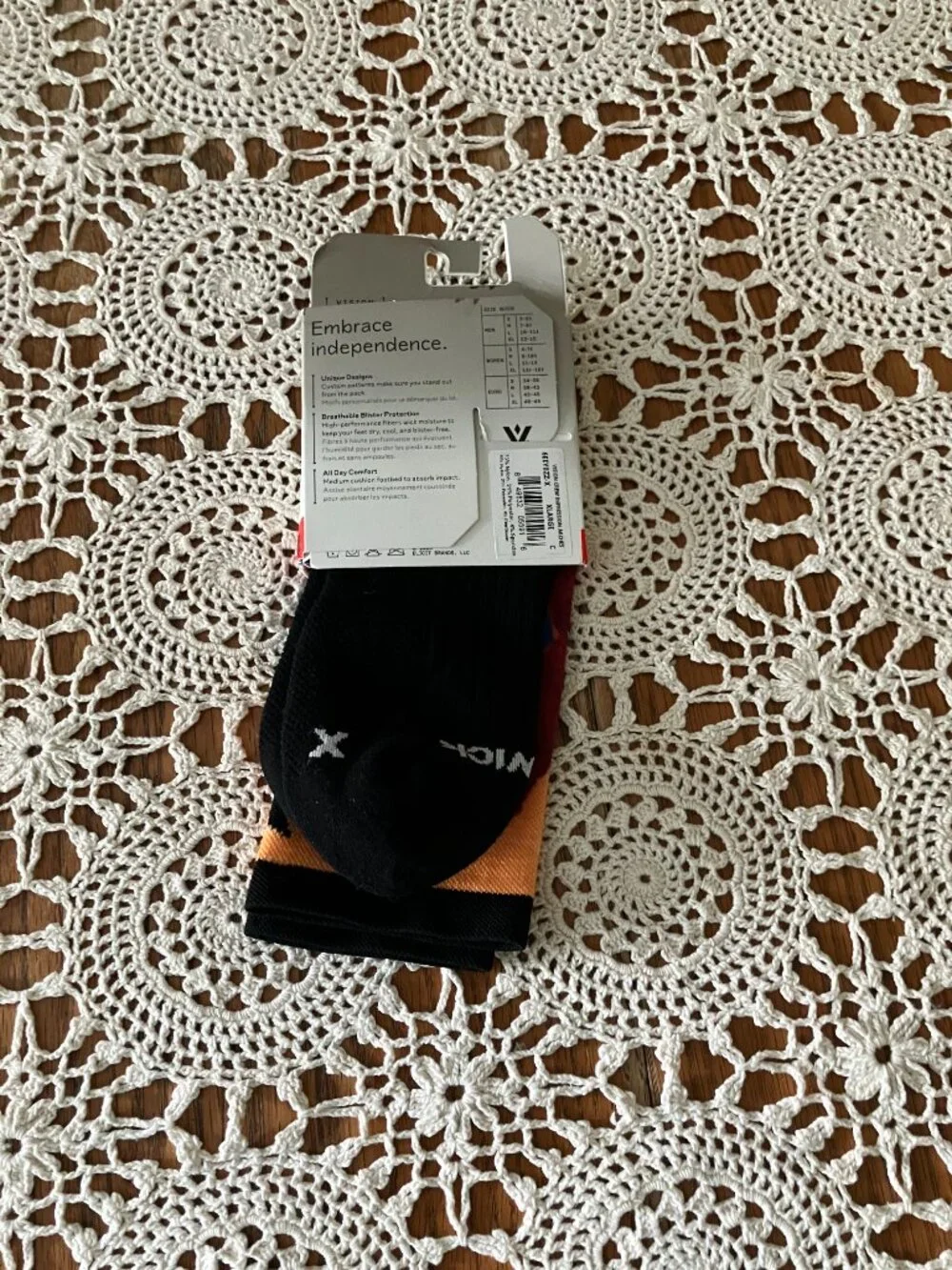 New Adult Sz. XL Crews Socks – Vision Swiftwick Arches National Park Design